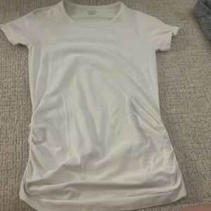 white athleta top